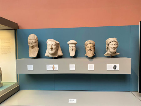 A view of an Exhibit in the British Museum