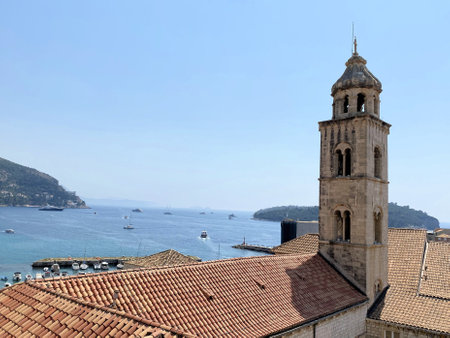 Church of St. John the Baptist in Dubrovnik, Croatiaの写真素材