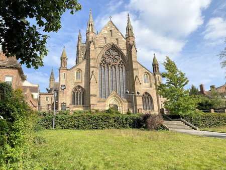 A view of Worcester Cathedral