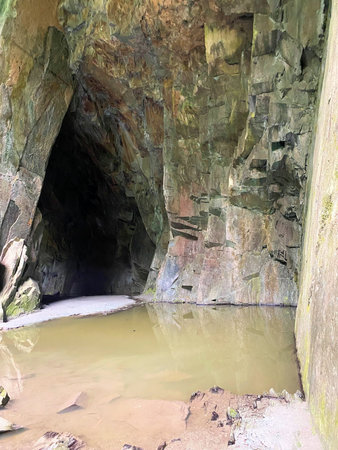 A view of the Lake District near the Cathedral Cave