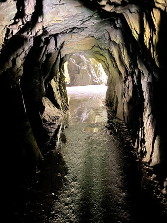 A view of the Lake District near the Cathedral Cave