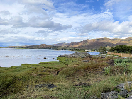 A view of the coastline near Eilean Donan Castle