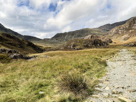 A view of the Watkin Pathの写真素材
