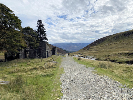 A view of the Watkin Pathの写真素材