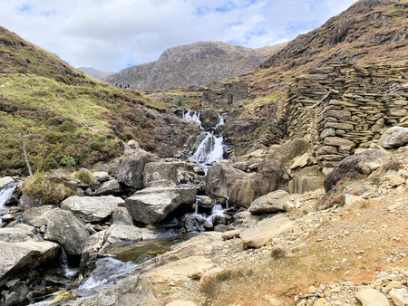 A view of the Watkin Pathの写真素材