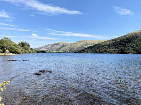 A view of Lake Ullswater in the Lake District