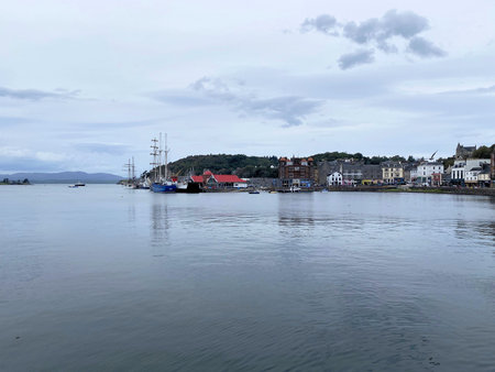 A view of the coast at Oban