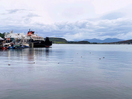 A view of the coast at Oban