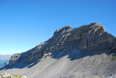 Trekking in the  around Dolomites mountains - site Trentino Alto Adigeの写真素材