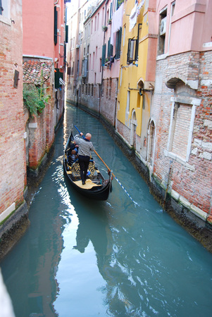 Glimpse of the most famous city in Italyの写真素材
