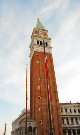 Glimpse of the most famous city in Italyの写真素材