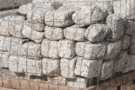 Pieces of granite of the Val Genova area close to Madonna di Campiglioの写真素材