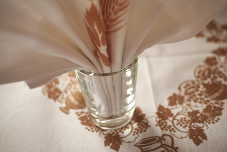 Forli, Italy - October 10, 2017 : Table settingのeditorial素材