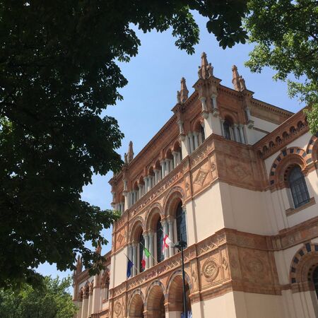 Milan, Italy - May 31, 2017 : Natural History Museum buildingのeditorial素材