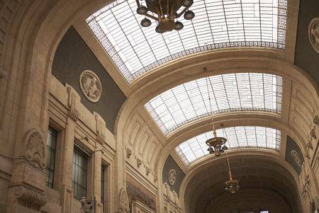 Milan, Italy - July 29, 2017: Milan Central Stationのeditorial素材