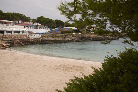 Minorca, Balearic Islands, Spain - September 08, 2013 : View of Cala Blanca
のeditorial素材