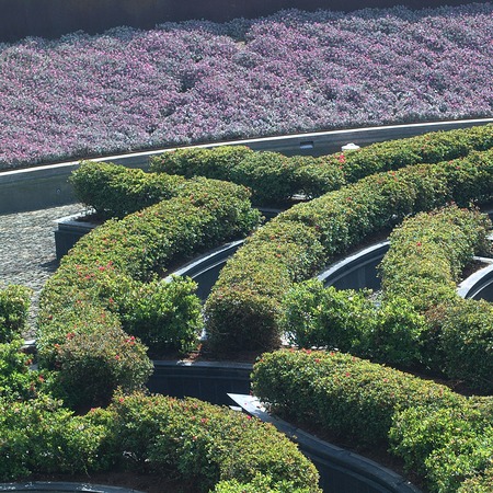 Los Angeles, United States - March 20, 2003 : The Getty Centerのeditorial素材