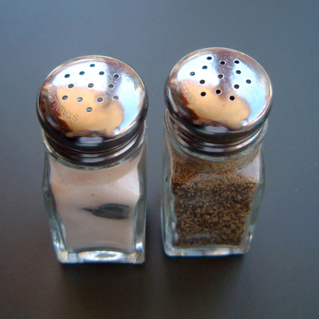 Salt and pepperの写真素材