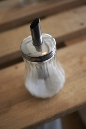 sugar glass dispenserの写真素材