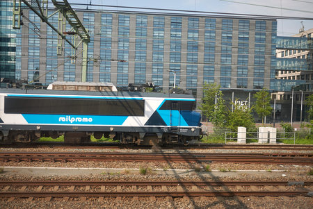 Amsterdam, Netherlands - May 16, 2018: Dutch trains