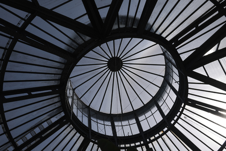 Amsterdam, Netherlands - May 17, 2018: View of amsterdam botanical gardenのeditorial素材