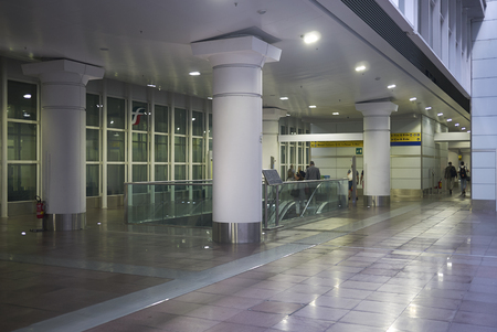 Bologna, Italy - August 30, 2018 : Bologna main train stationのeditorial素材