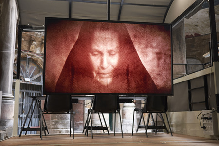 Palermo, Italy - September 07, 2018 : 'Videomobile' by Masbedoのeditorial素材