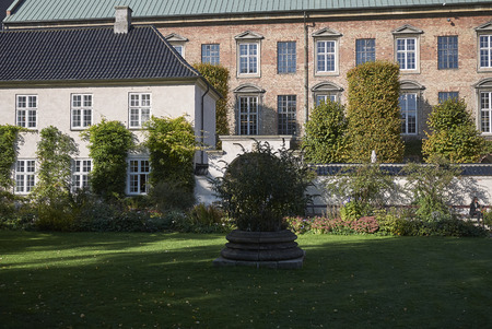 Copenhagen, Denmark - October 10, 2018:View of the Biblioteks Haveの写真素材