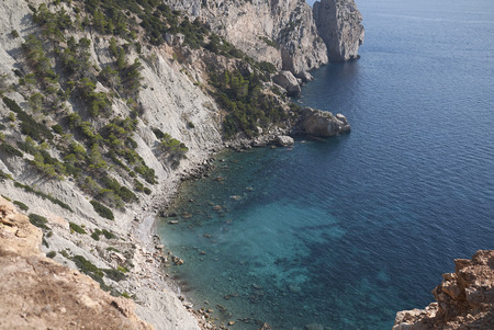 Ibiza, Spain - August 31, 2019  : View of Atlantisのeditorial素材