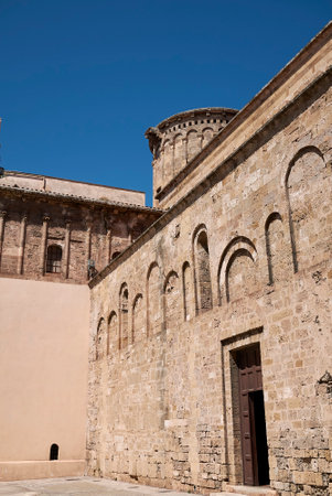 Taranto, Italy - September 06, 2020: View of San Cataldo cathedralのeditorial素材
