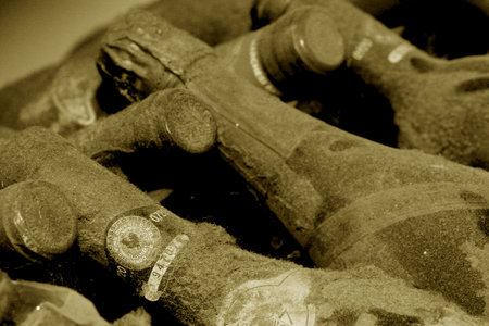 in the picture some bottle of wineの写真素材