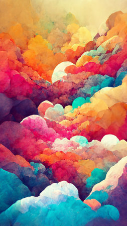 soft and strong gradient background colorful designの写真素材