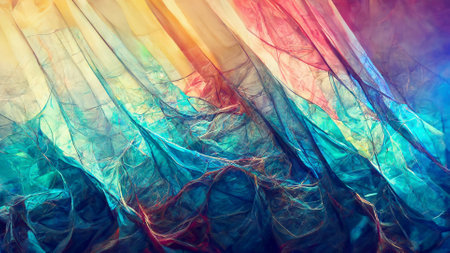Abstract blurred gradient mesh Clean background in brightの写真素材