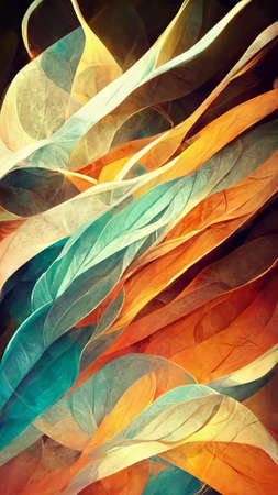 Abstract Light Background illustration 3d renderingの写真素材