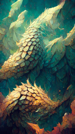 dragon lin slices texture background designの写真素材