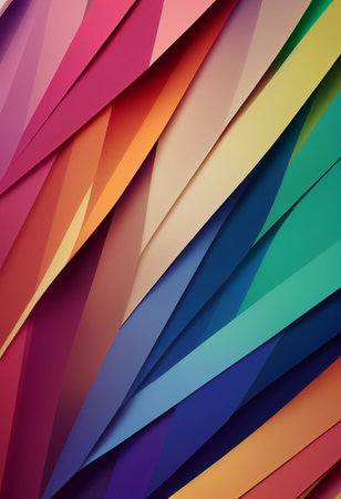 Beautiful colorful abstract wallpaper 3D rendering