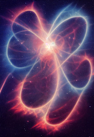 The Big Bang Theory 3D rendering