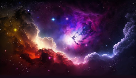 dazzling starry sky wallpaper universe starry sky background