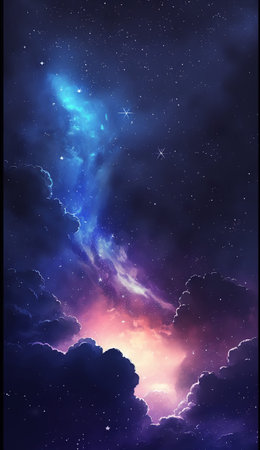 dazzling starry sky wallpaper universe starry sky background