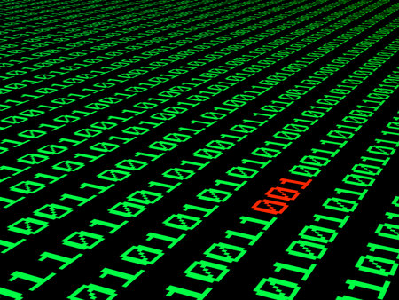 Code line with error.の写真素材