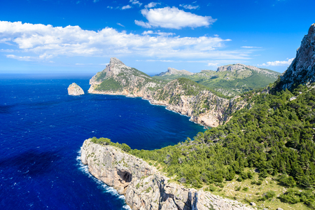 Cap de formentor - beaufitul coast of Mallorca, Spain - Europeの写真素材
