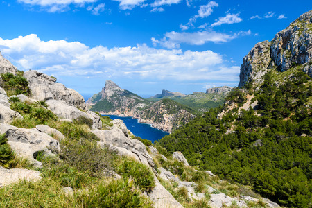 Cap de formentor - beaufitul coast of Mallorca, Spain - Europeの写真素材