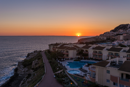 Coast of Cala Ratjada of Mallorca, Spainの写真素材