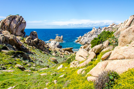Sardinia - Capo Testa - Beautiful coastの写真素材