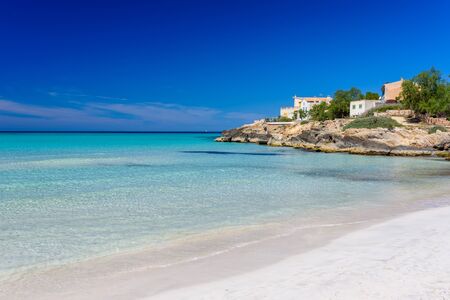 Beach Es Trenc - beautiful coast of Mallorca, Spainの写真素材