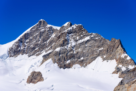 Jungfraujoch - Top of Europe in Switzerland, Europeの写真素材