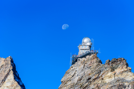 Jungfraujoch - Top of Europe in Switzerland, Europeのeditorial素材