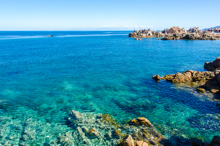Coast of Sardinia - Vacation in Italyの写真素材