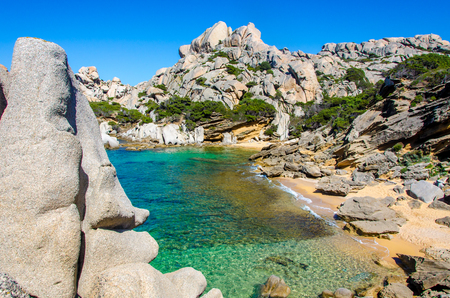 Sardinia - Capo Testa - Beautiful coastの写真素材
