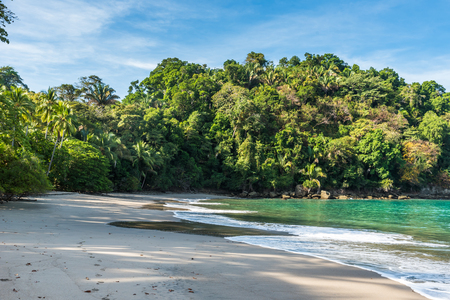 Playa Espadilla at Manuel Antonio Park - Costa Ricaの写真素材